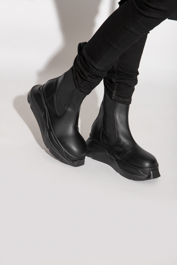 GenesinlifeShops GB - R13 touch-strap leather ankle boots Schwarz